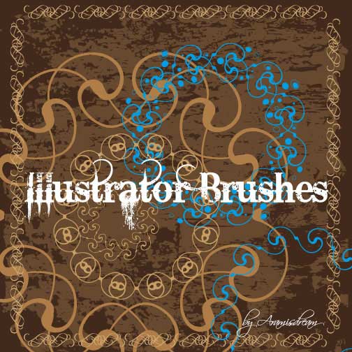 28 Free Illustrator Brushes for making Swooshes and Swirls - Bittbox