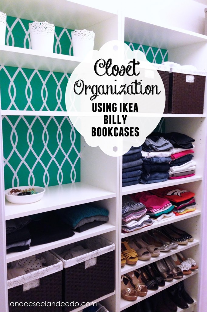 Life Hacks For Your Clothing Closet- Ikea Billy
