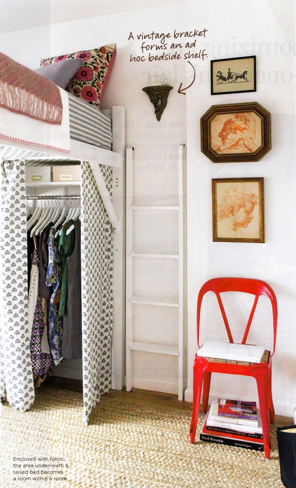 Life Hacks For Your Clothing Closet- Walk in closet for small bedroom