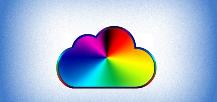 iCloud Free Icon PSD