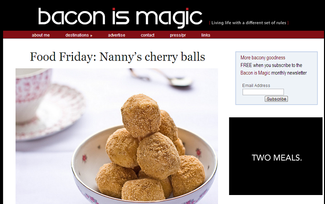 Bacon is Magic travel magic