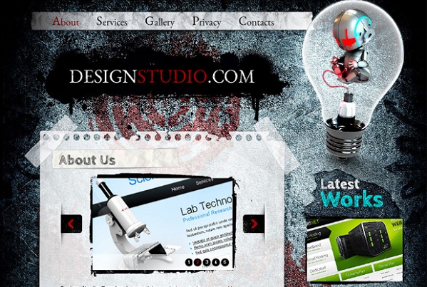 Free Design Studio Website CSS Template
