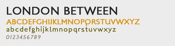 London Between Free Font