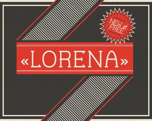 Lorena Free Font