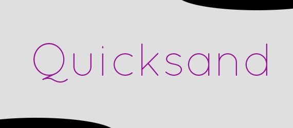 QuickSand Free Font