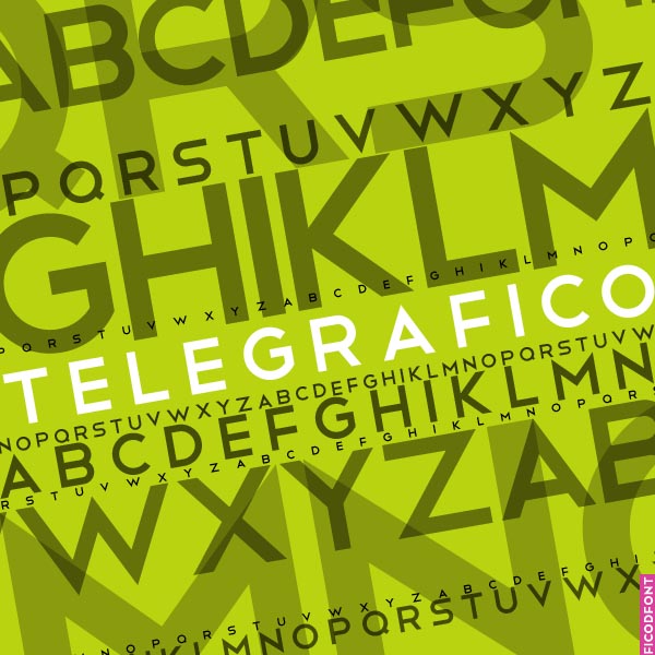 Telegrafico Free Font