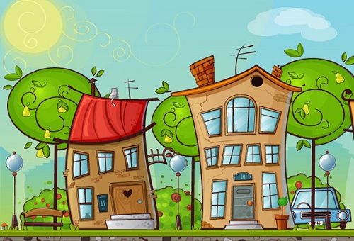 Vector House Illustrator tutorial