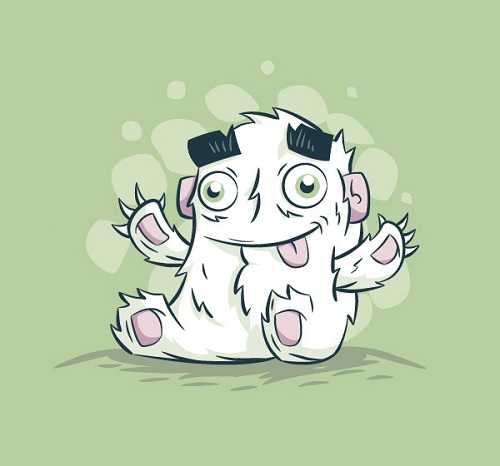 cute creature Illustrator tutorial cute creature Illustrator tutorial