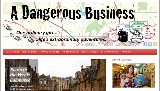a dangerous business travel blog