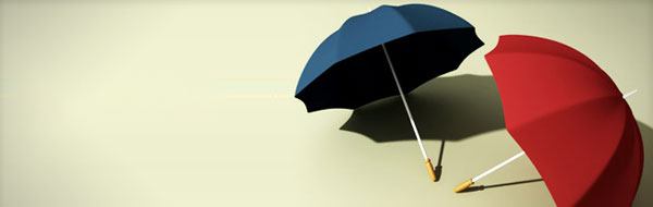 umbrella in 3d