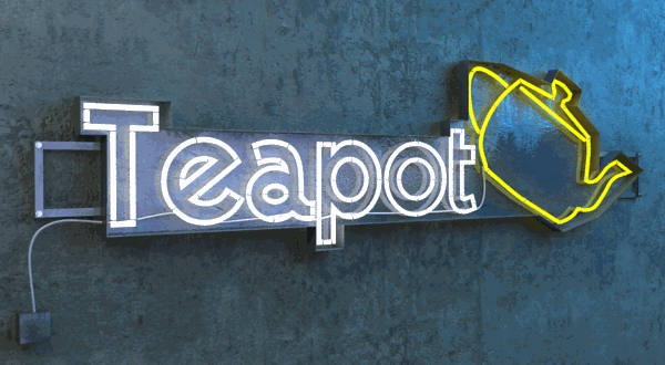 20 neon sign in 3d tutorial