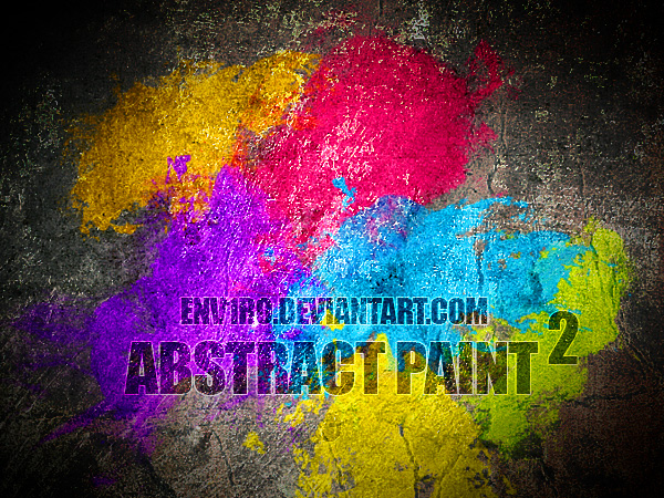 abstract paint brushes