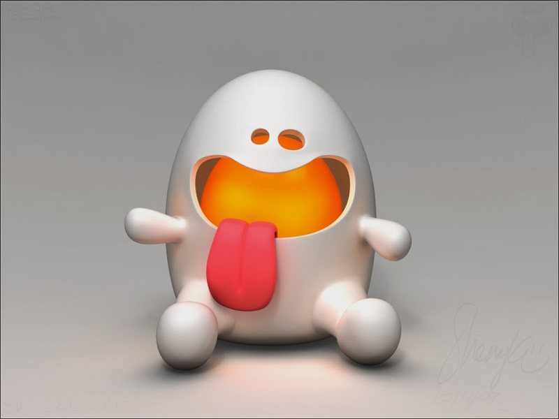 BBQee_by_ShengDaFlashPRo 3d illustration