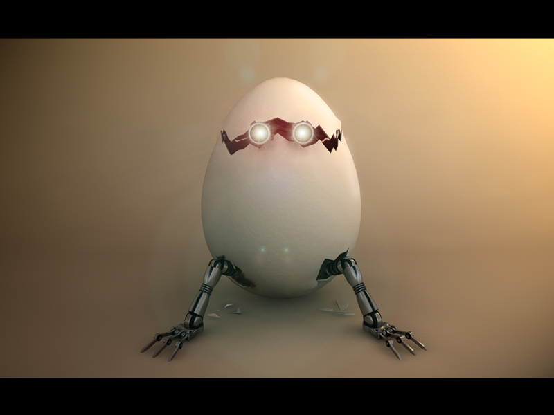 Eggbot_by_3D Illustration