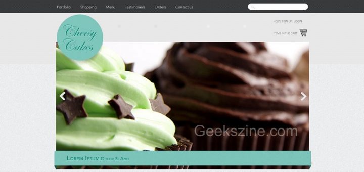 free multipurpose eCommerce Web Template slider 1