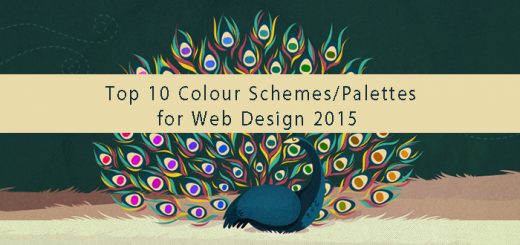 Top 10 Colour Schemes/Palettes for Web Design 2015