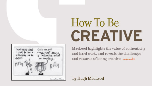 how to be creative