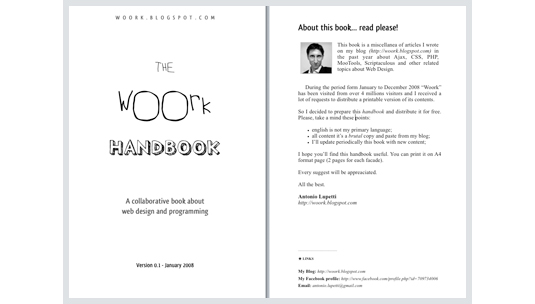 the woork book