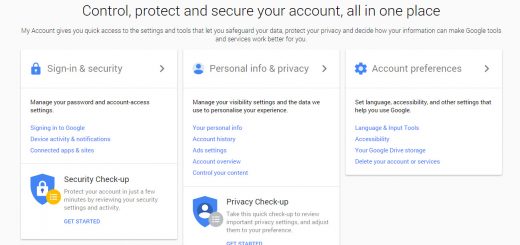 Google privacy and security