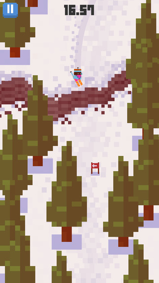 skiing
