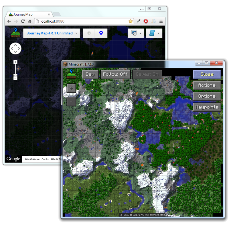 Карты для Minecraft 1.7.10